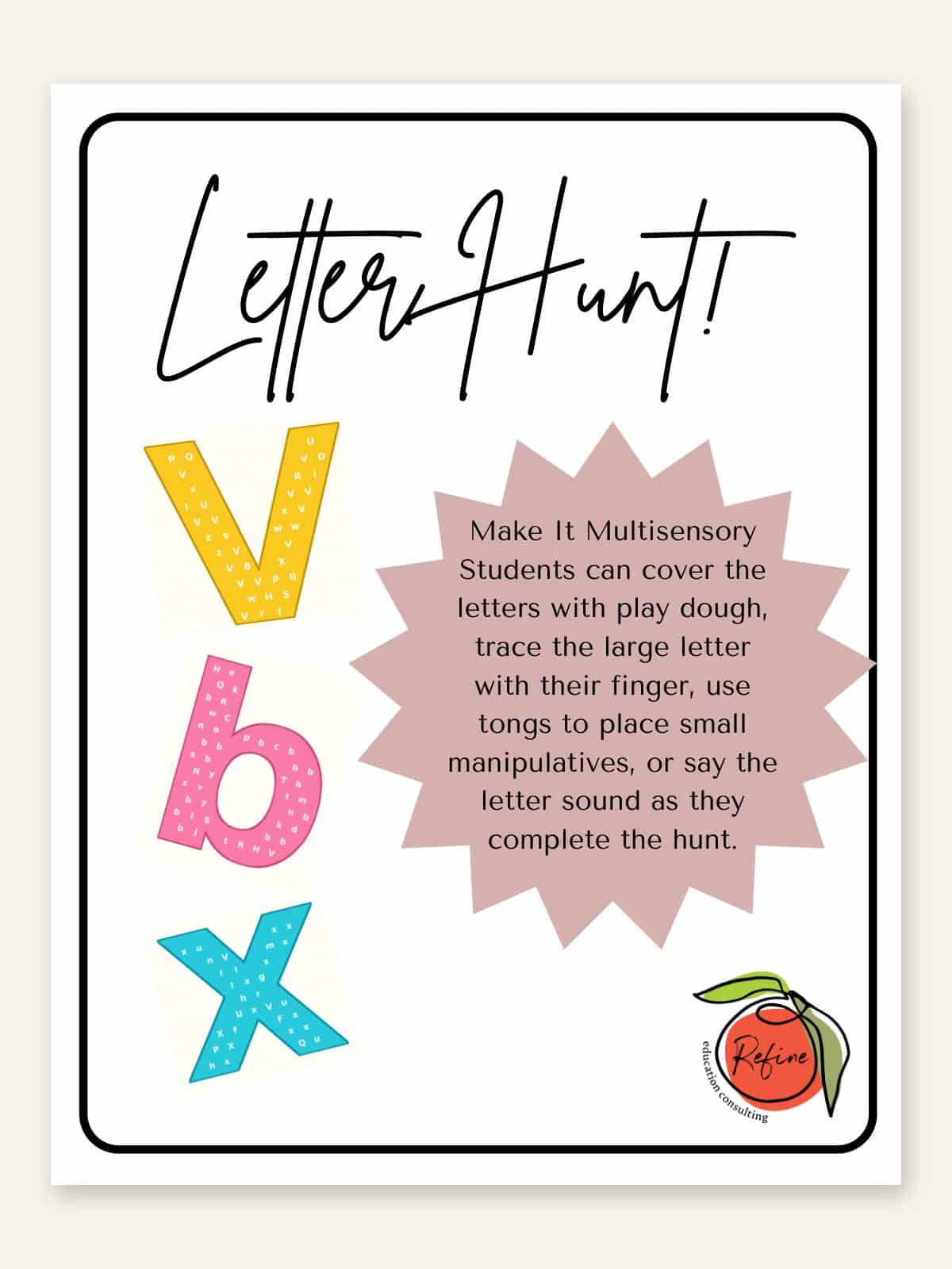Letter Hunt